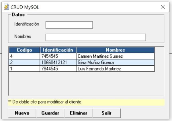 Crud Visual Basic A Sql Server Programar Es F Cil